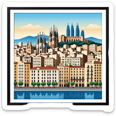 Barcelona sticker