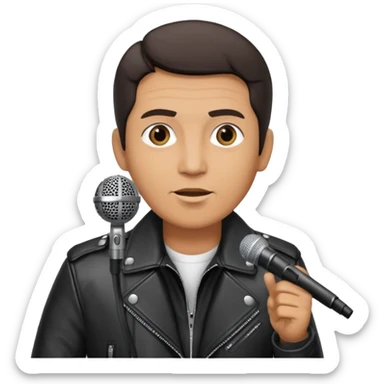 presidente milei rock star sticker