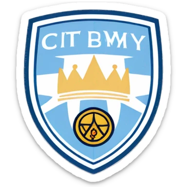 Manchester City Logo sticker