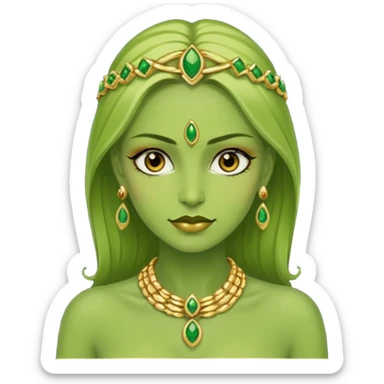 green woman Pharaoh


 sticker