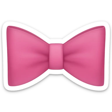 pink bowtie sticker
