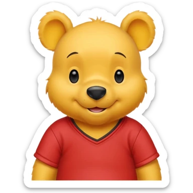 winnie the pooh from Disney sticker