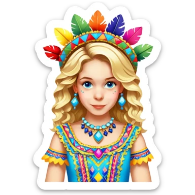Fiesta Reveler sticker