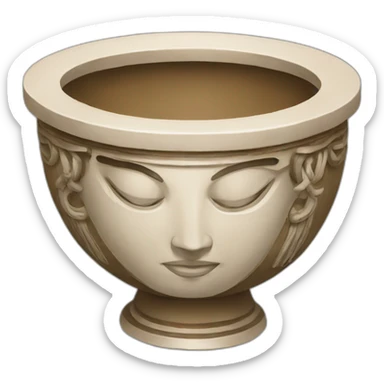 greek oracle bowl sticker