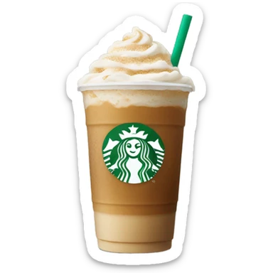 Starbucks iced sugar cookie latte sticker