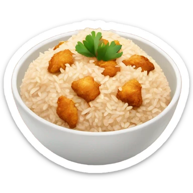 rice with spicy chicken sticker