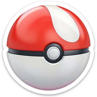 Pokeball birthday  sticker