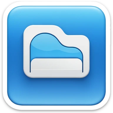 Create a modern, clean vector illustration of the Deezer app icon, designed in a smooth flat + soft 3D illustration style.
The icon should be placed inside a rounded square app icon shape, centered perfectly.


 sticker