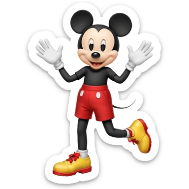 micky mouse sticker
