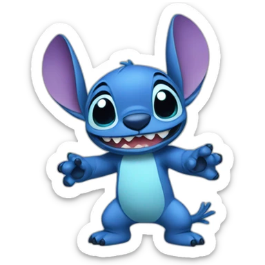 Stitch with Switch sticker