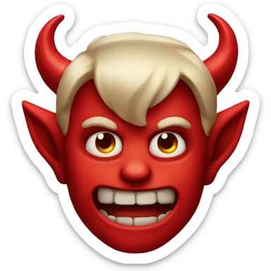 Devil sticker