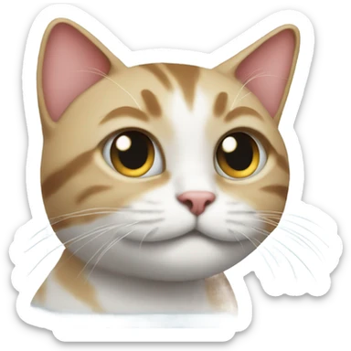 Keyboard cat  sticker