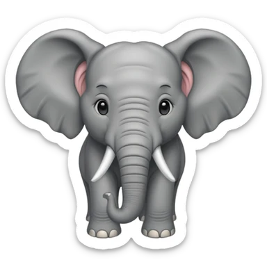 elephant sticker
