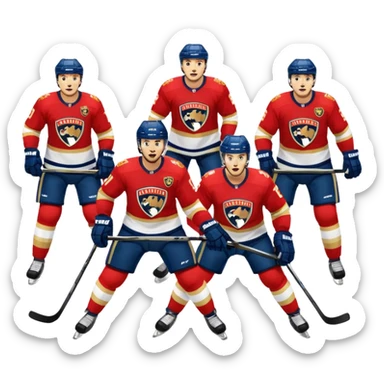 The Florida Panthers hockey team ￼ sticker