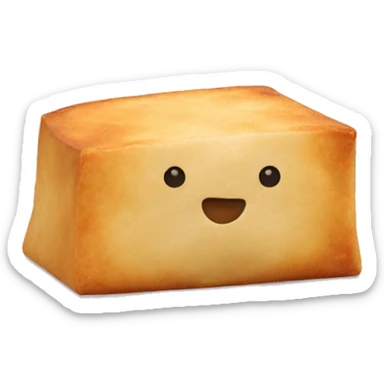 Round shape Fried tofu pocket  sticker