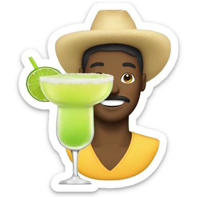 A big margarita sticker
