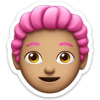 Pink Netflix logo  sticker