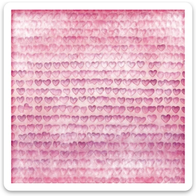 Ombré heart sticker