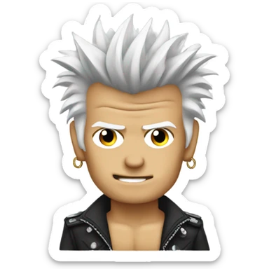 Billy idol sticker