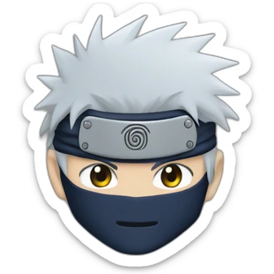 Kakashi qui embrasse sakurara sticker