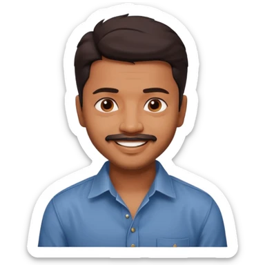 vijay thalapathy india TVK sticker