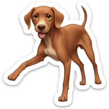 viszla dancing sticker