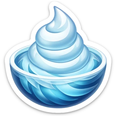 frozen winter blend sticker