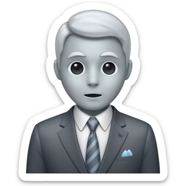 a ghost employee sticker