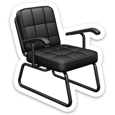 Me de um emoji de uma cadeira extensora sticker