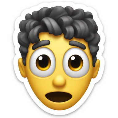 Exclamation mark with a hello hitty bow  sticker