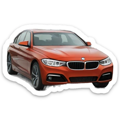 Bmw in the moscow city  sticker