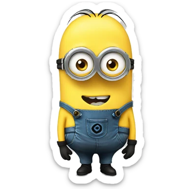Minion emoji, event sticker