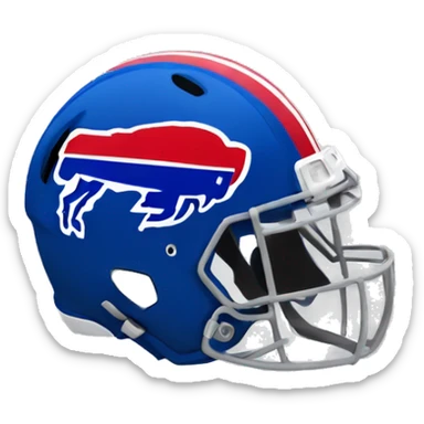 buffalo bills helmet sticker