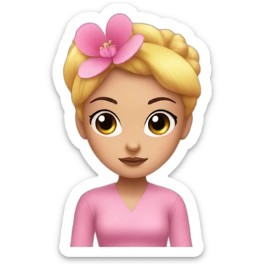 Blossom powerpuff girl sticker