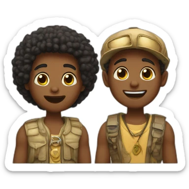 Gazo Koba laD et Leto sticker