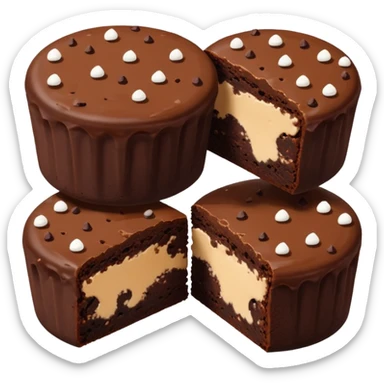 Triple Chocolate Brownie Bites sticker