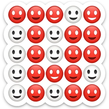 +18 in cercle emojie with discord emojis style sticker