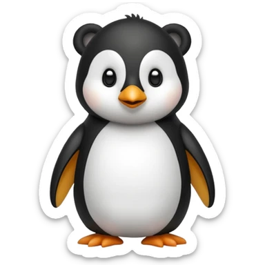 🐧+🐻  merge one emoji  sticker