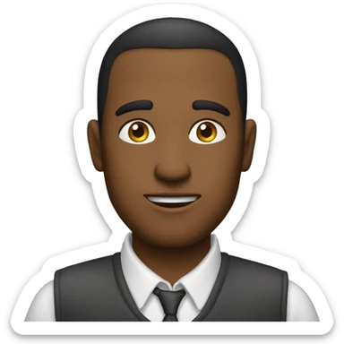 s’agenouiller  sticker