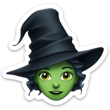 Elphaba sticker