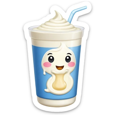 Dutch Mill Drinking Yoghurt sticker