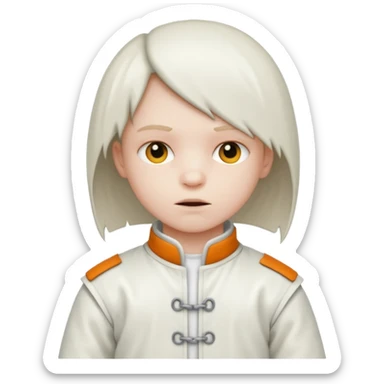 Child in straight jacket sticker