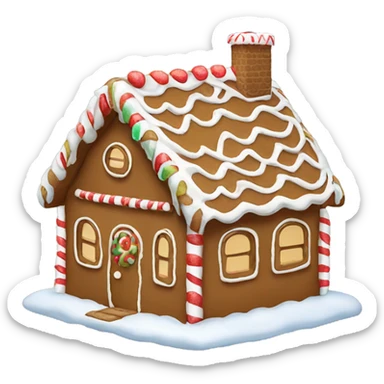 Gingerbread house  sticker