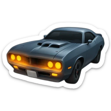 Hellcat badge sticker