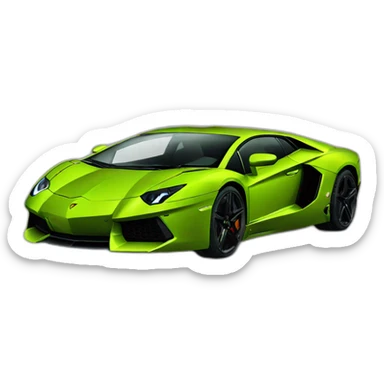 Lamborghini aventador sticker