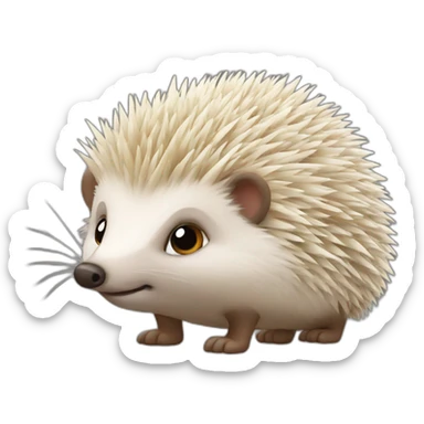 Hedgehog sticker