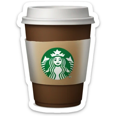 Starbucks cofee sticker