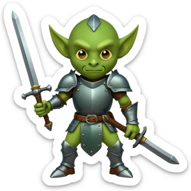 Goblin knight  sticker
