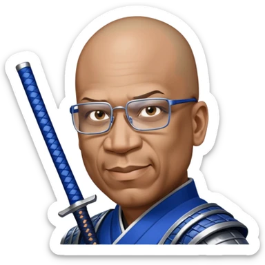 Steadfast Samurai sticker