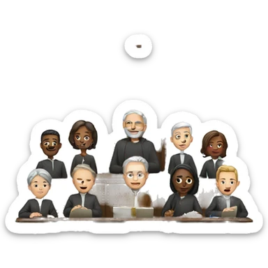 Church council sticker